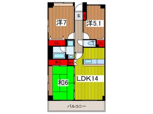 アン　ブリヤァン　アベニールの物件間取画像